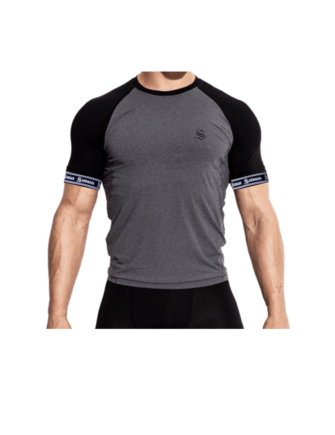 Zonic 6 - T-Shirt with Straps for Men - Sarman Fashion - Wholesale Clothing Fashion Brand for Men from Canada