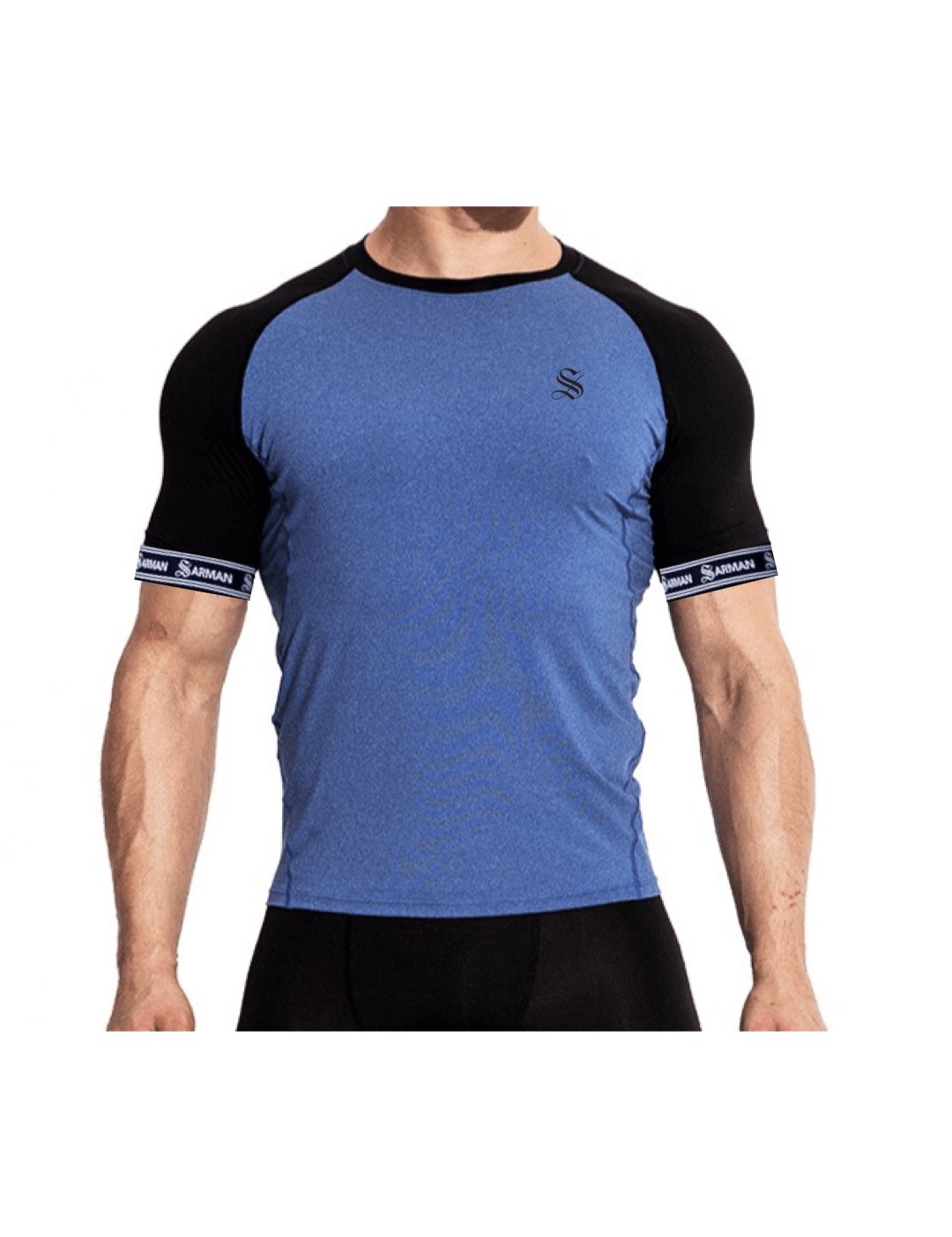 Zonic 8 - T-Shirt with Straps for Men - Sarman Fashion - Wholesale Clothing Fashion Brand for Men from Canada