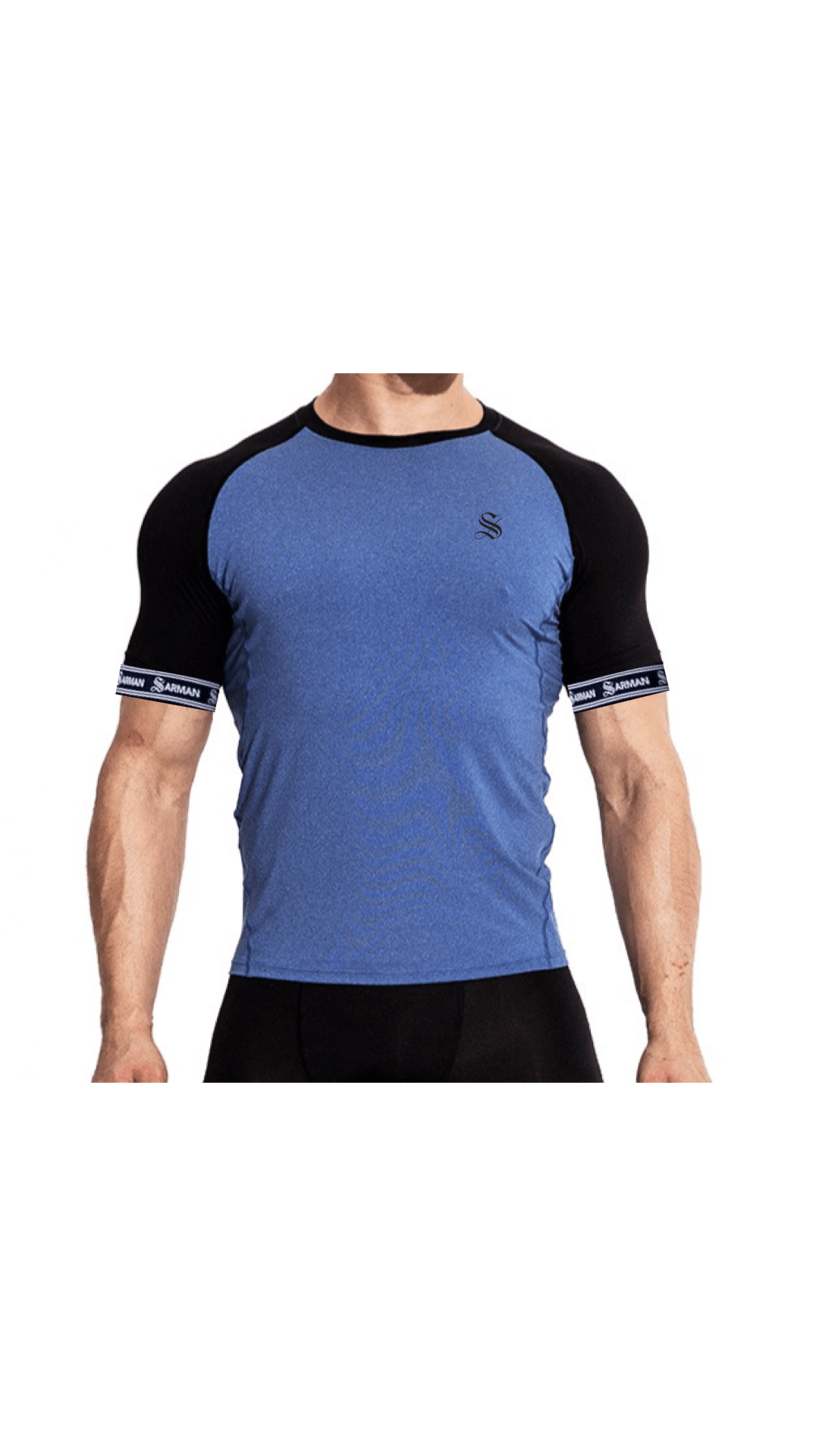 Zonic 8 - T-Shirt with Straps for Men - Sarman Fashion - Wholesale Clothing Fashion Brand for Men from Canada