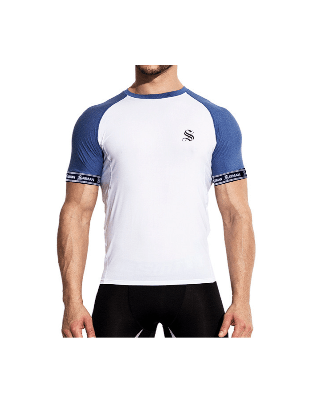 Zonic - T-Shirt with Straps for Men - Sarman Fashion - Wholesale Clothing Fashion Brand for Men from Canada