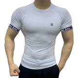 Zuws 11 - T-Shirt with Straps for Men - Sarman Fashion - Wholesale Clothing Fashion Brand for Men from Canada