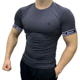 Zuws 13 - T-Shirt with Straps for Men - Sarman Fashion - Wholesale Clothing Fashion Brand for Men from Canada