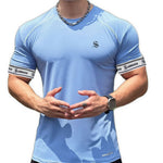 Zuws 15 - T-Shirt with Straps for Men - Sarman Fashion - Wholesale Clothing Fashion Brand for Men from Canada