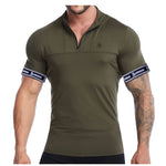 Zuws 2 - T-Shirt with Straps for Men - Sarman Fashion - Wholesale Clothing Fashion Brand for Men from Canada