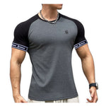 Zuws 7 - T-Shirt with Straps for Men - Sarman Fashion - Wholesale Clothing Fashion Brand for Men from Canada