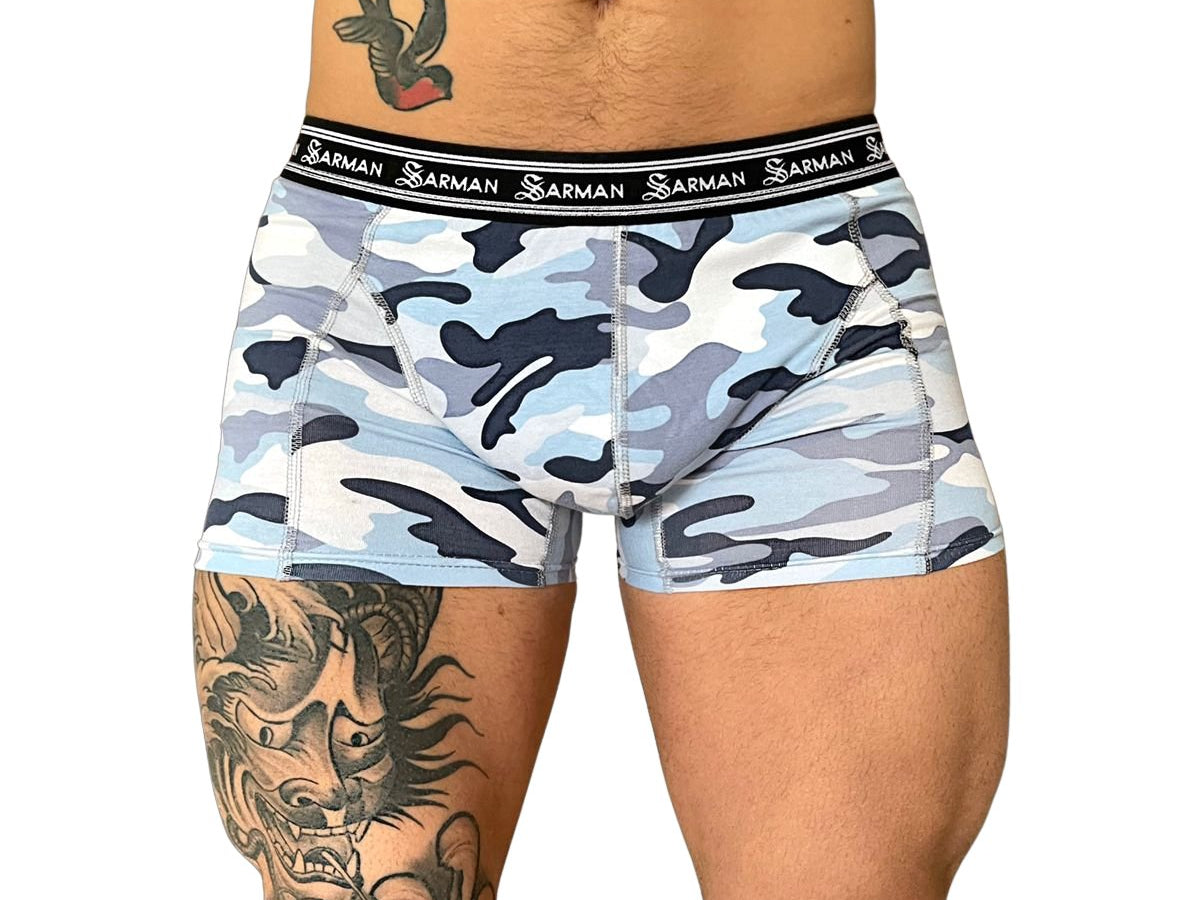 Blue Navy - Blue Underwear for Men