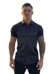 Clean Cut - Black Shirt for Men – Sarman Fashion - Wholesale Clothing ...