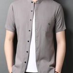Georgia - Short Sleeves Shirt for Men - Sarman Fashion - Wholesale Clothing Fashion Brand for Men from Canada