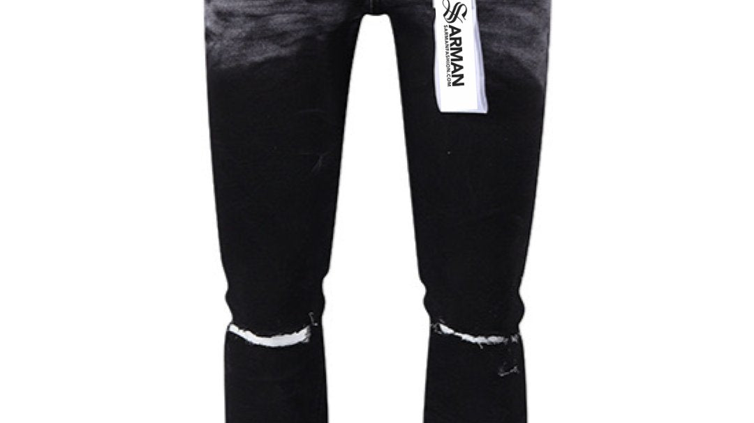 Gulana - Skinny Legs Denim Jeans for Men - Sarman Fashion - Wholesale Clothing Fashion Brand for Men from Canada
