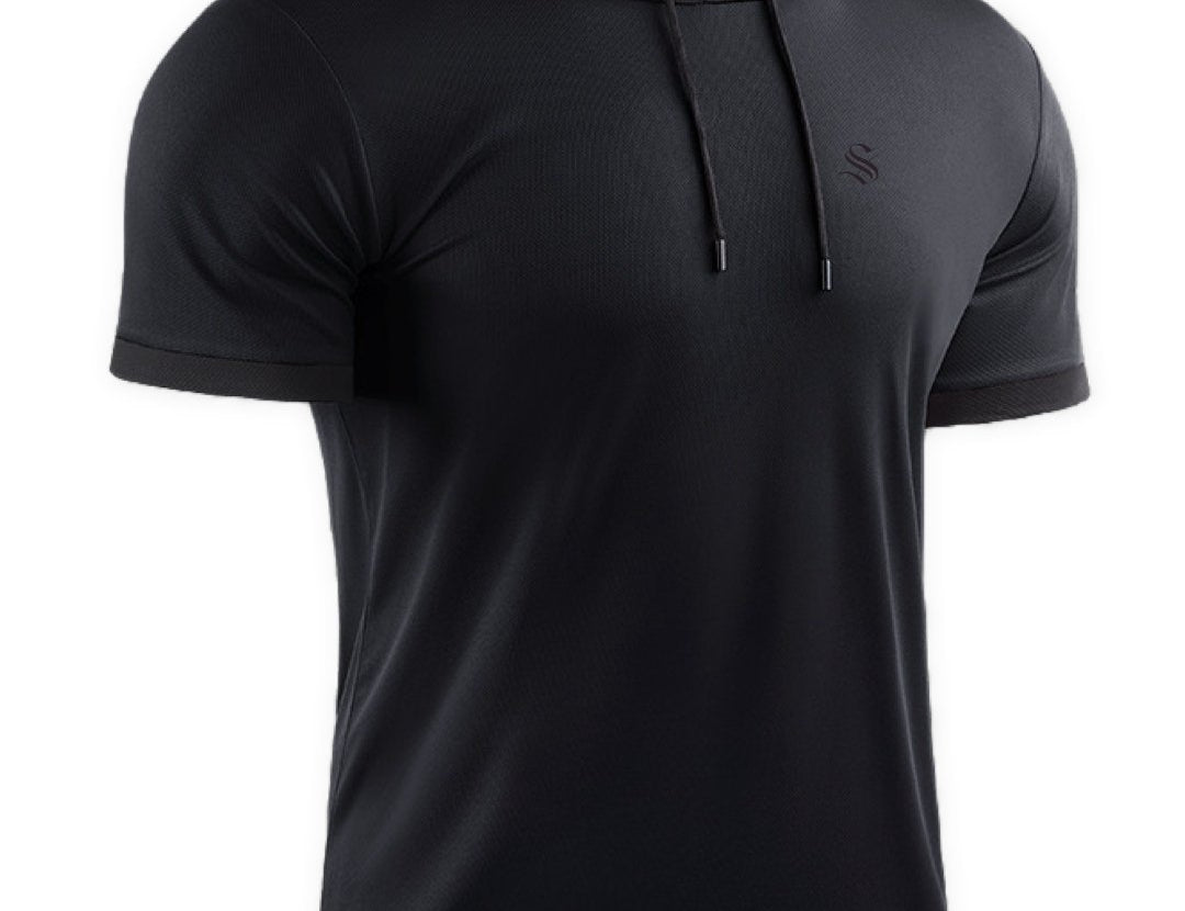 Korpurel - Hood T-shirt for Men - Sarman Fashion - Wholesale Clothing Fashion Brand for Men from Canada