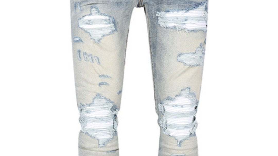 Spartan - Skinny Legs Denim Jeans for Men - Sarman Fashion - Wholesale Clothing Fashion Brand for Men from Canada