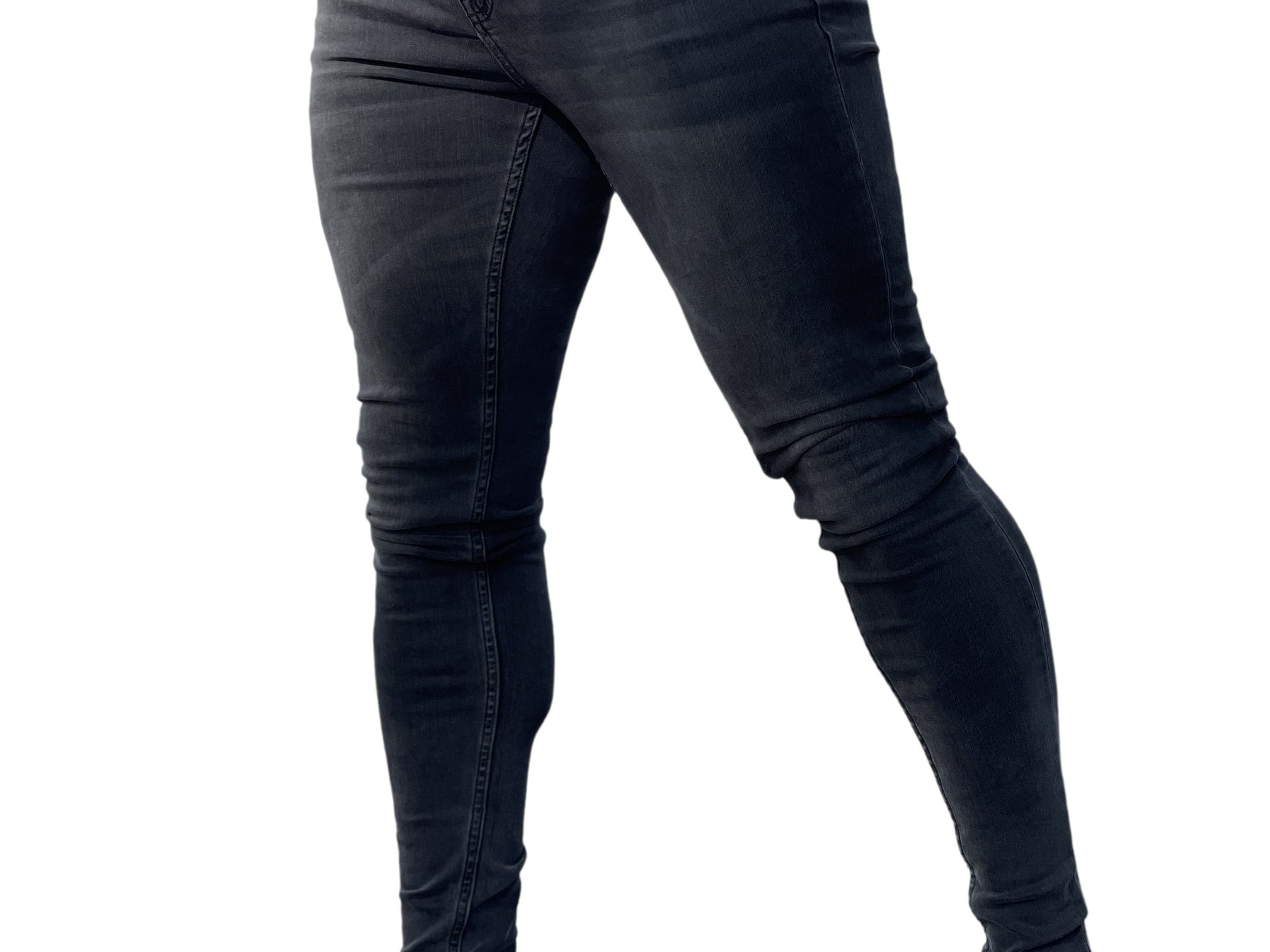 GINGTTO Mens Black Stylish Skinny Jeans|Jeans New|Mens Skinny Jeans|Skinny Jeans Men|Fit Jeans|Mens Jeans Sale 28
